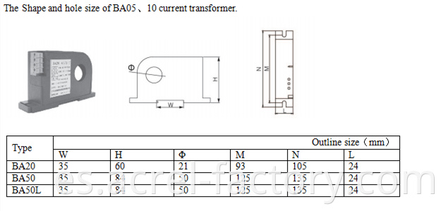 current monitoring transducer